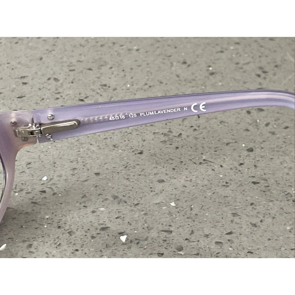 Kid's Occhi Eyeglasses Flex Hinges butterfly Plum frames ONLY 45/16/125 2015